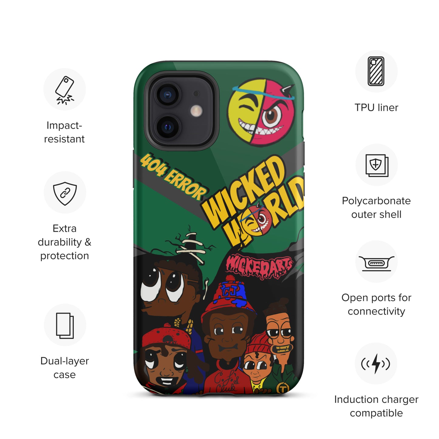 WickedWorld Tough Case for iPhone®