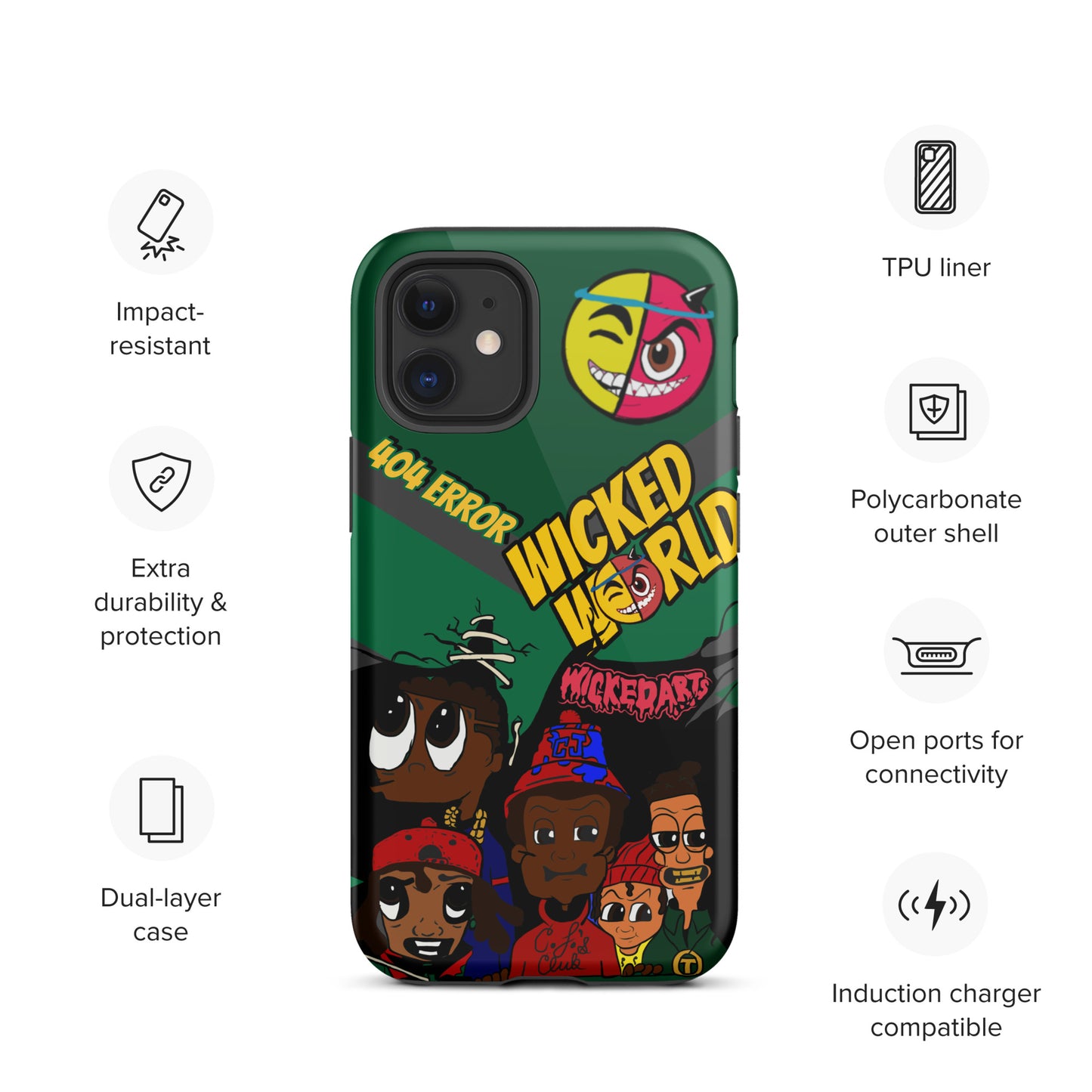 WickedWorld Tough Case for iPhone®