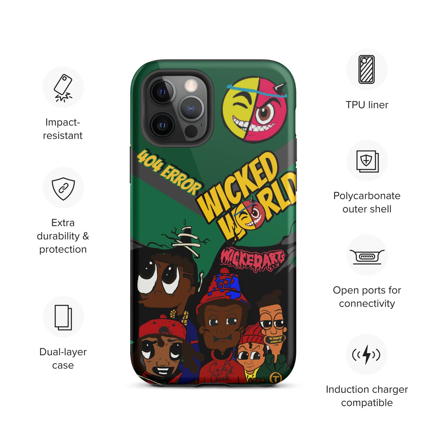 WickedWorld Tough Case for iPhone®