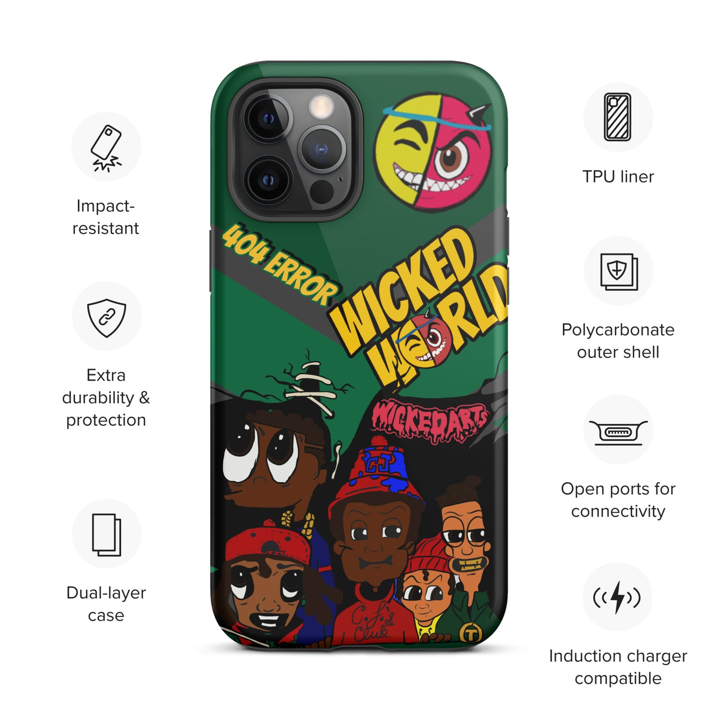 WickedWorld Tough Case for iPhone®