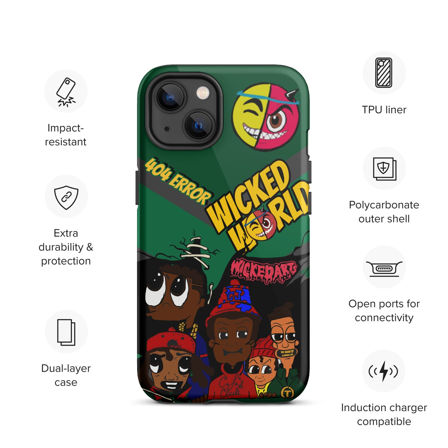 WickedWorld Tough Case for iPhone®
