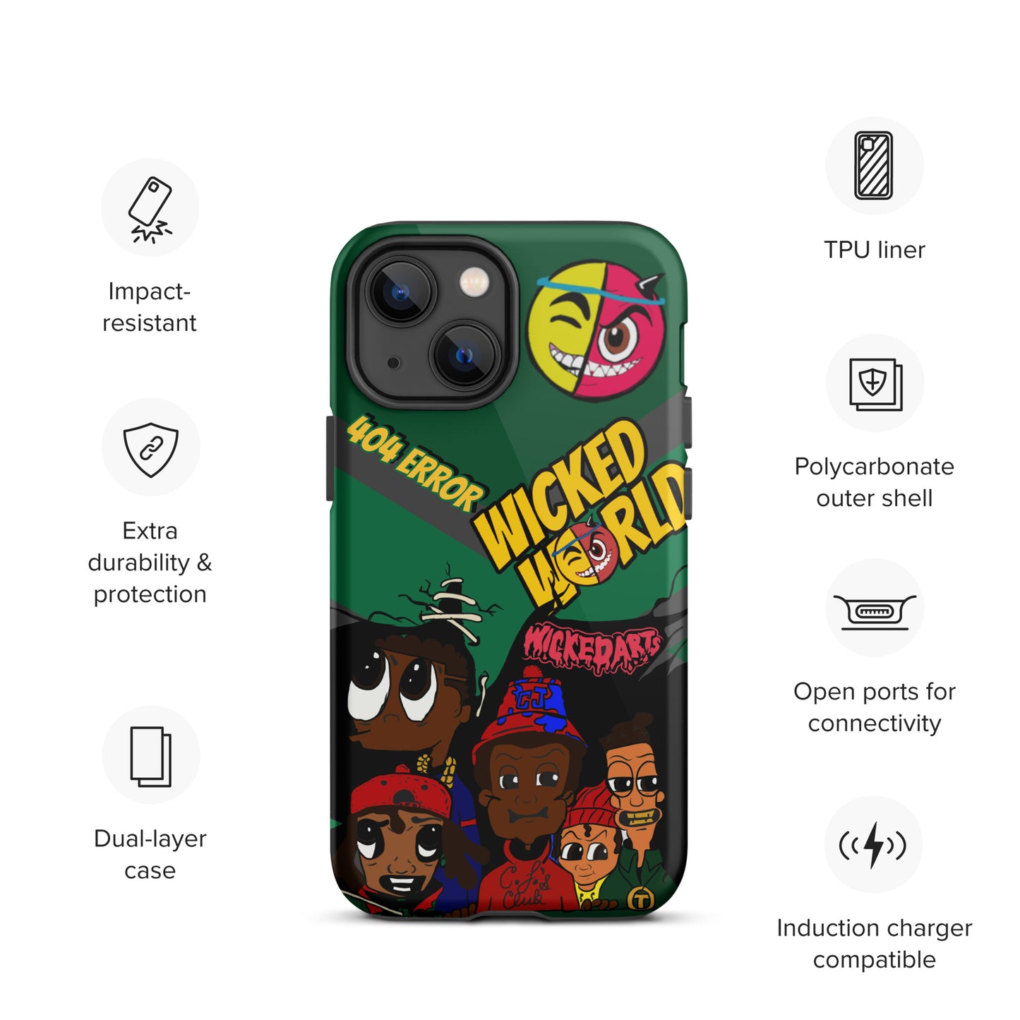 WickedWorld Tough Case for iPhone®