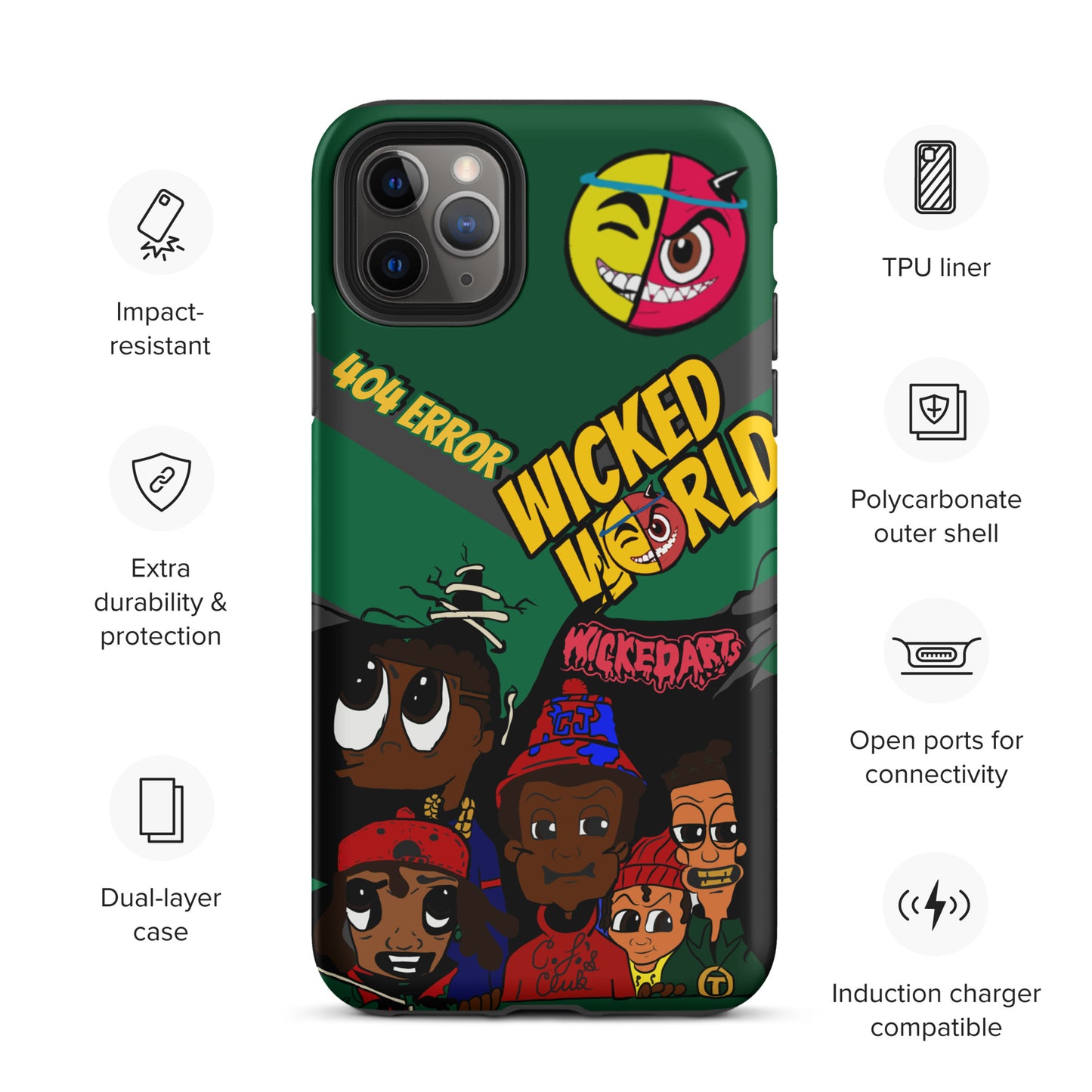 WickedWorld Tough Case for iPhone®