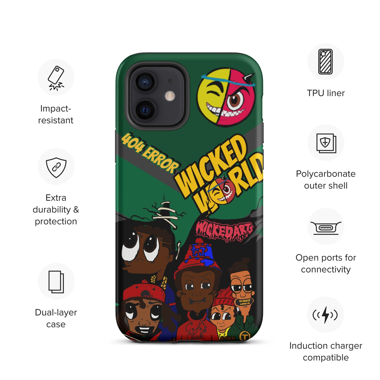 WickedWorld Tough Case for iPhone®