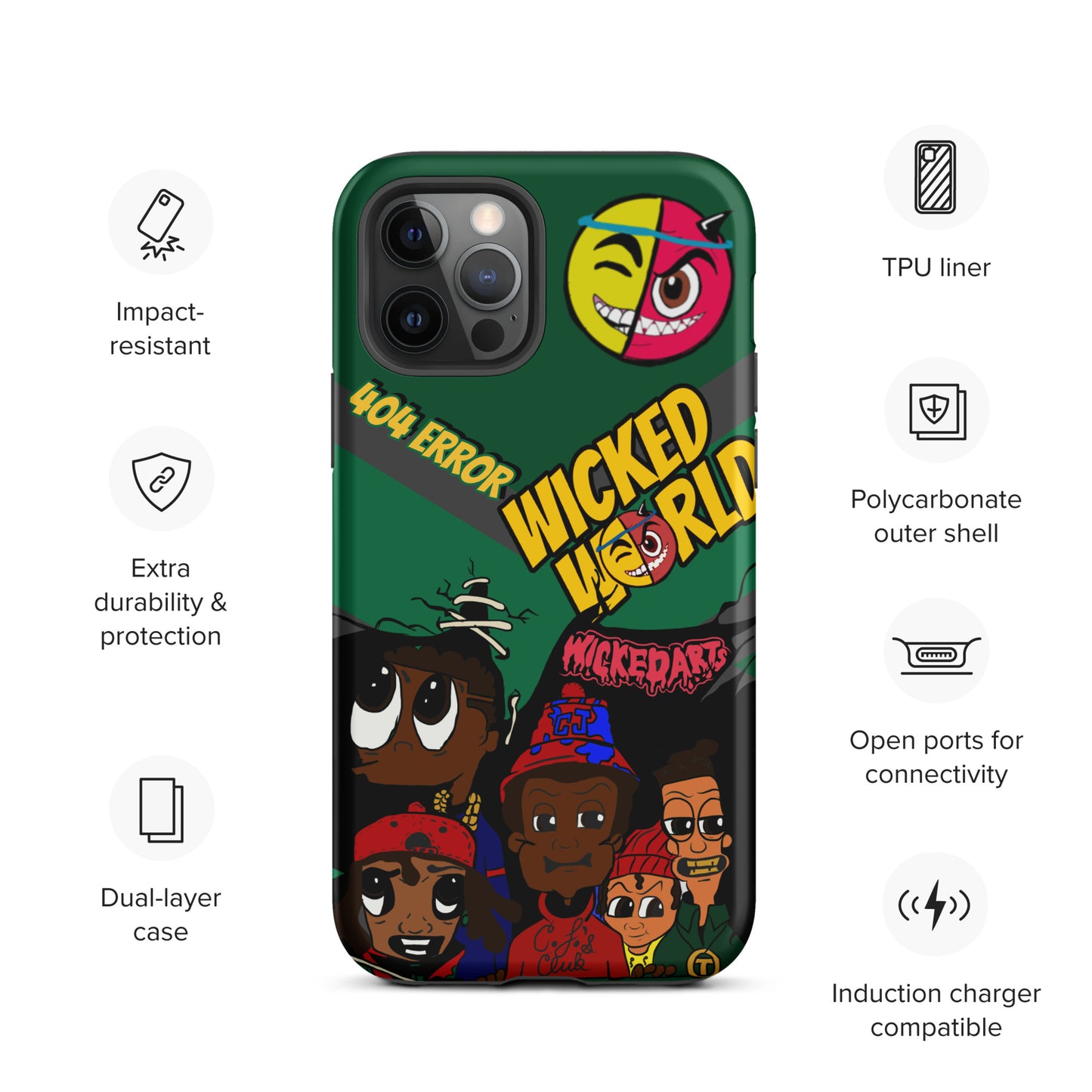 WickedWorld Tough Case for iPhone®