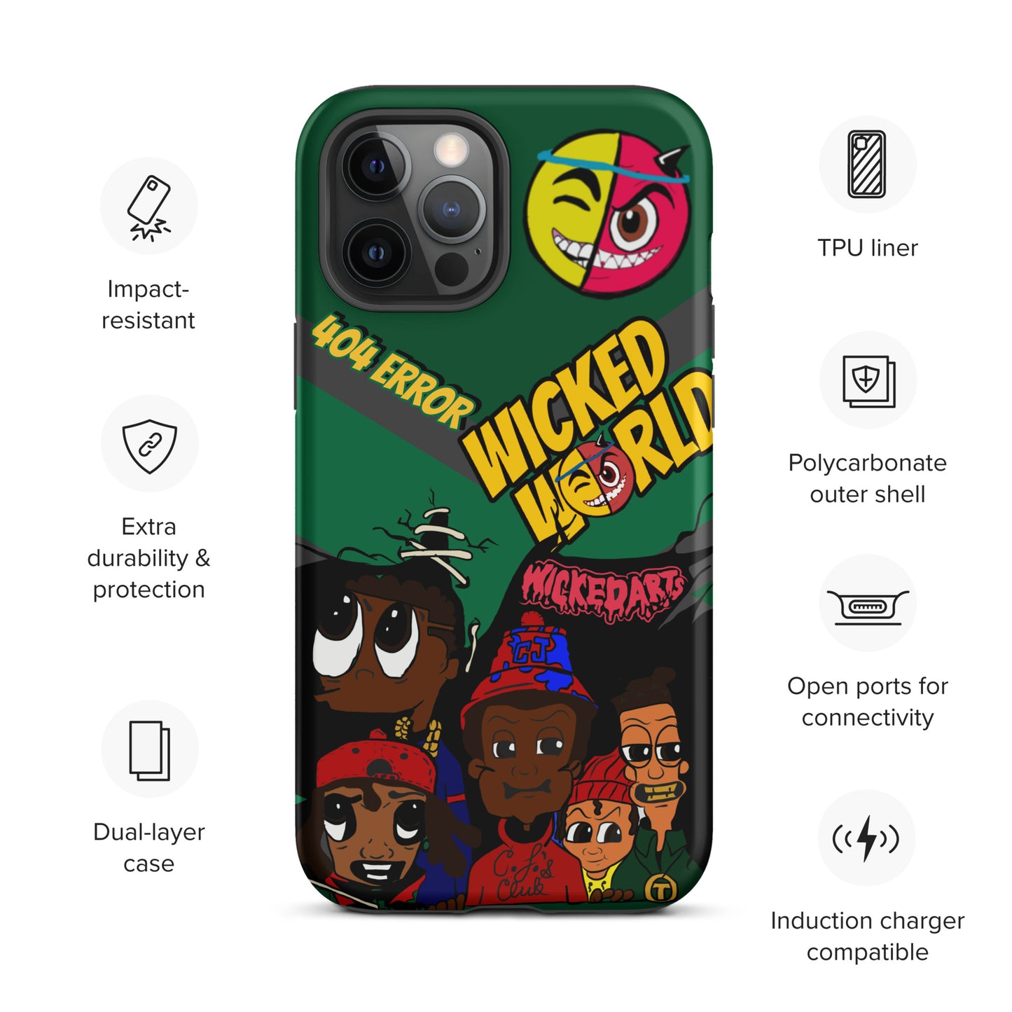 WickedWorld Tough Case for iPhone®