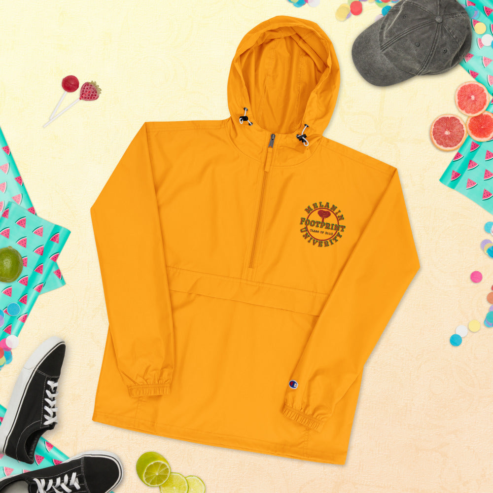 MFU Embroidered Champion Packable Jacket
