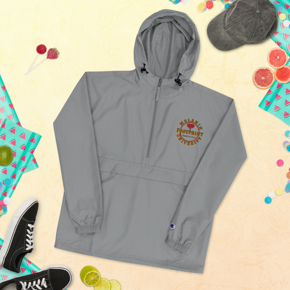 MFU Embroidered Champion Packable Jacket