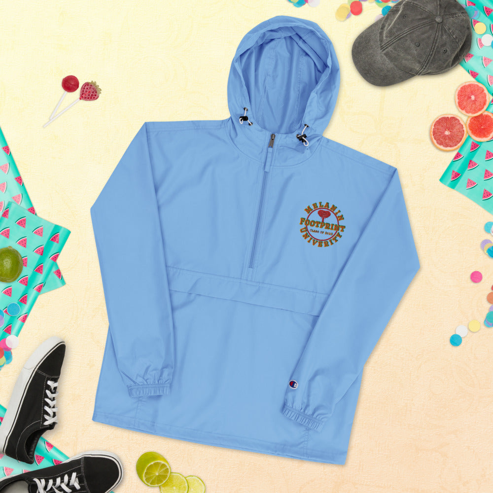 MFU Embroidered Champion Packable Jacket