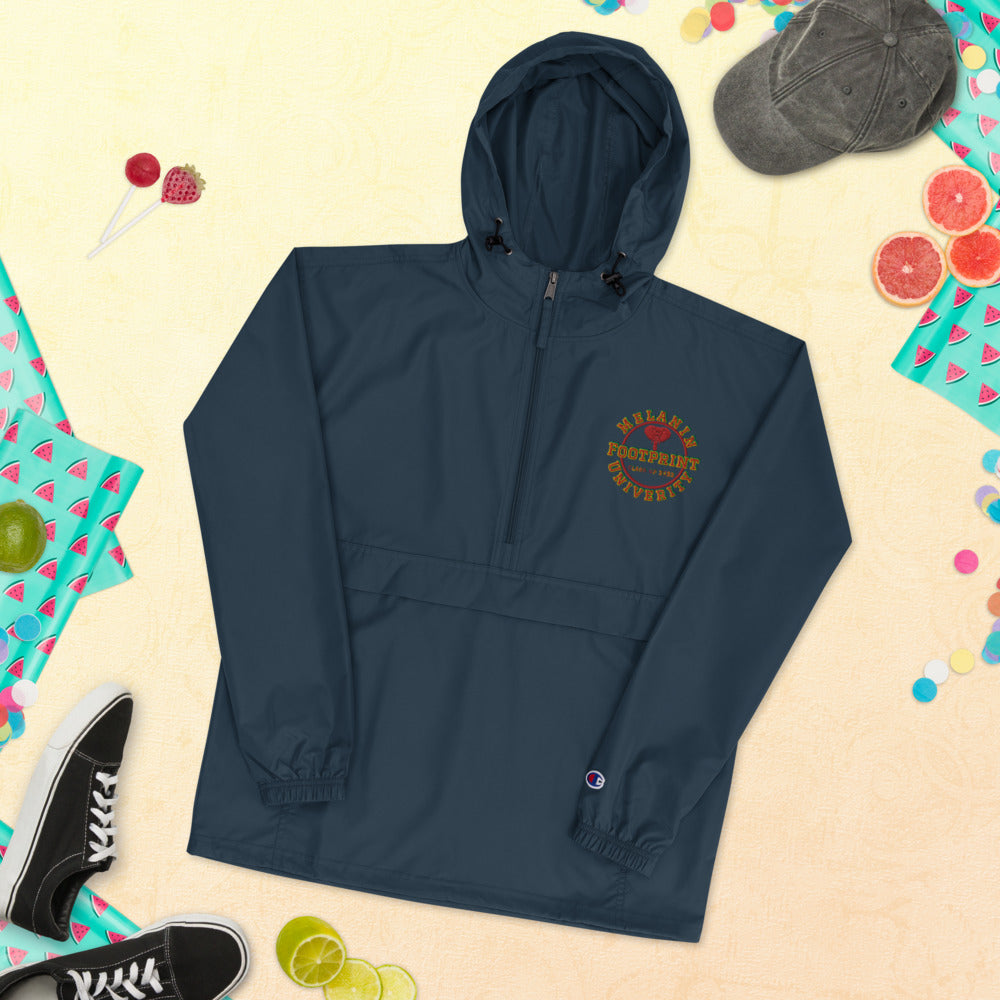 MFU Embroidered Champion Packable Jacket