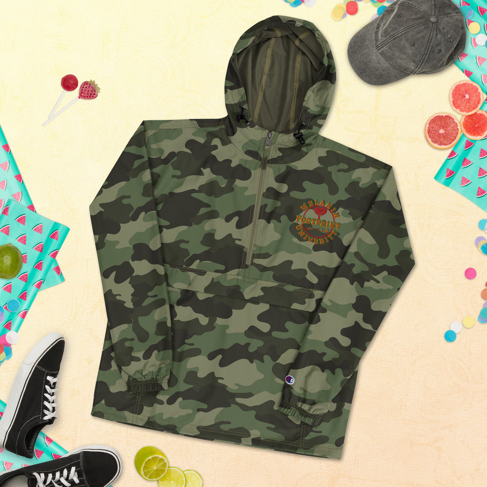 MFU Embroidered Champion Packable Jacket