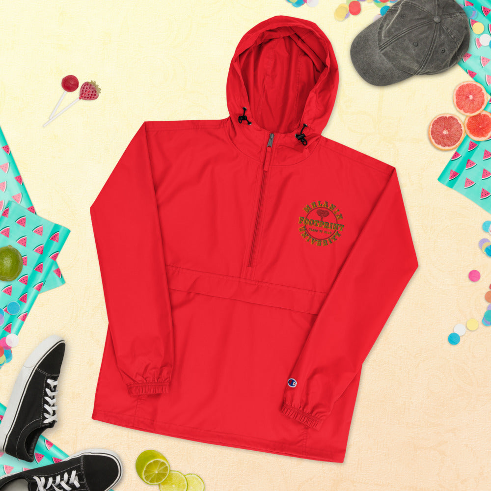 MFU Embroidered Champion Packable Jacket