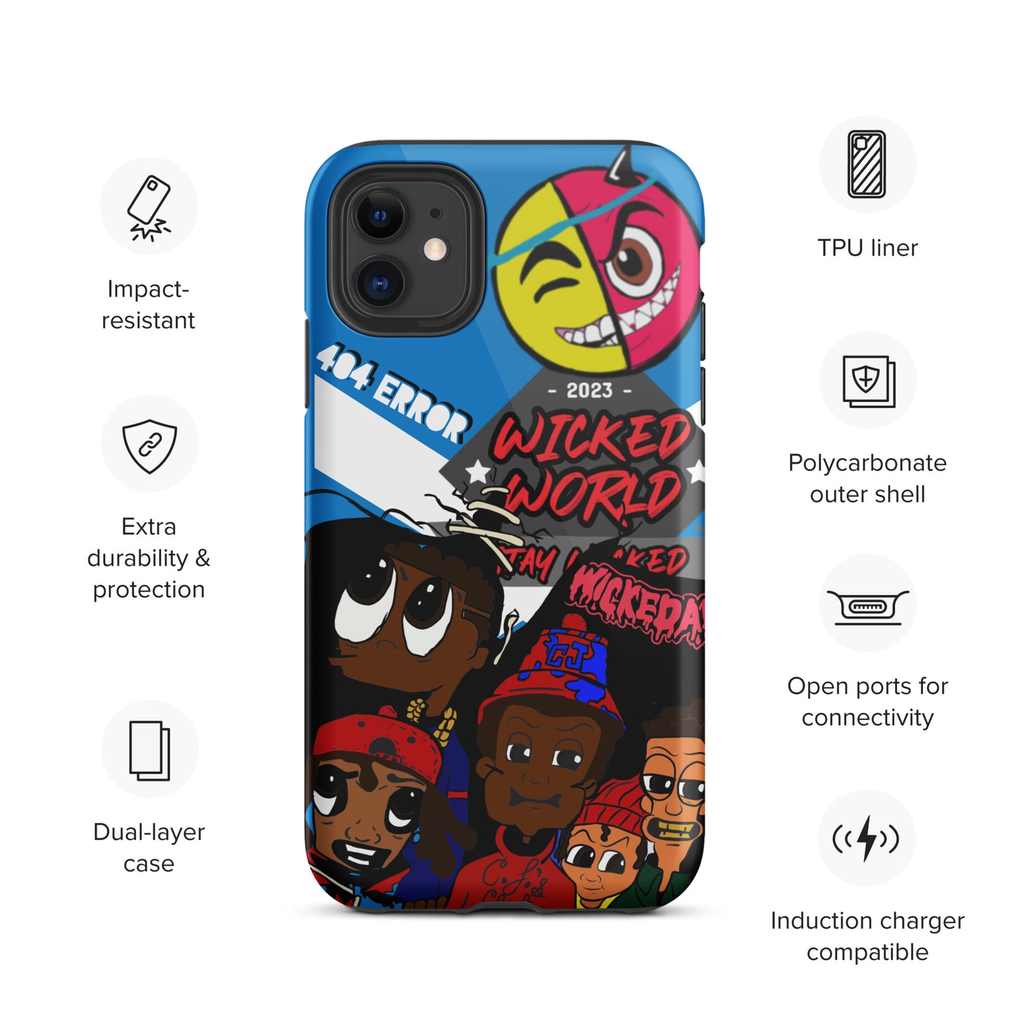 Wickedworld Tough Case for iPhone®