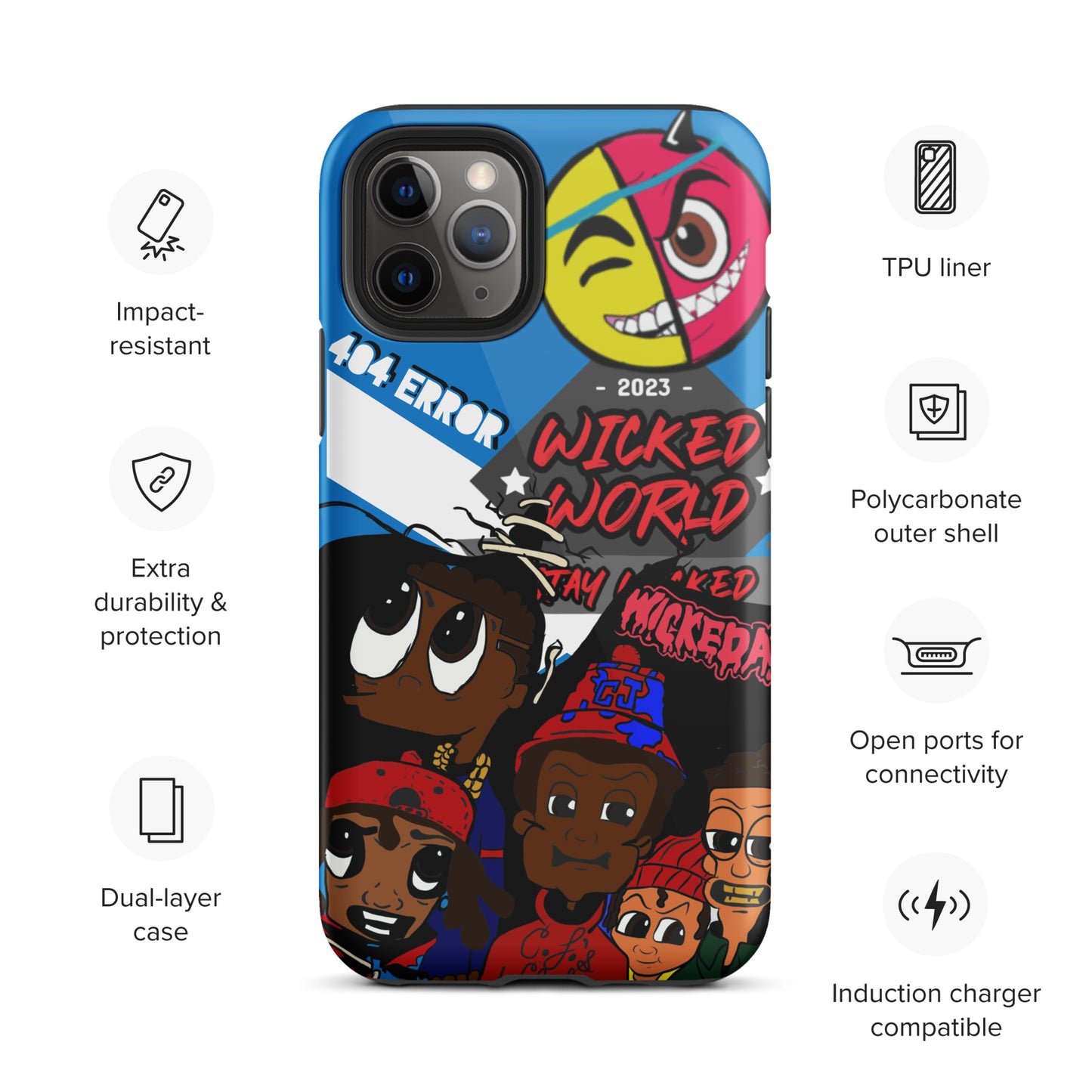 Wickedworld Tough Case for iPhone®