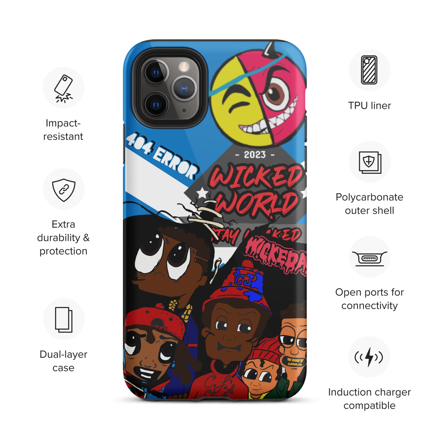 Wickedworld Tough Case for iPhone®