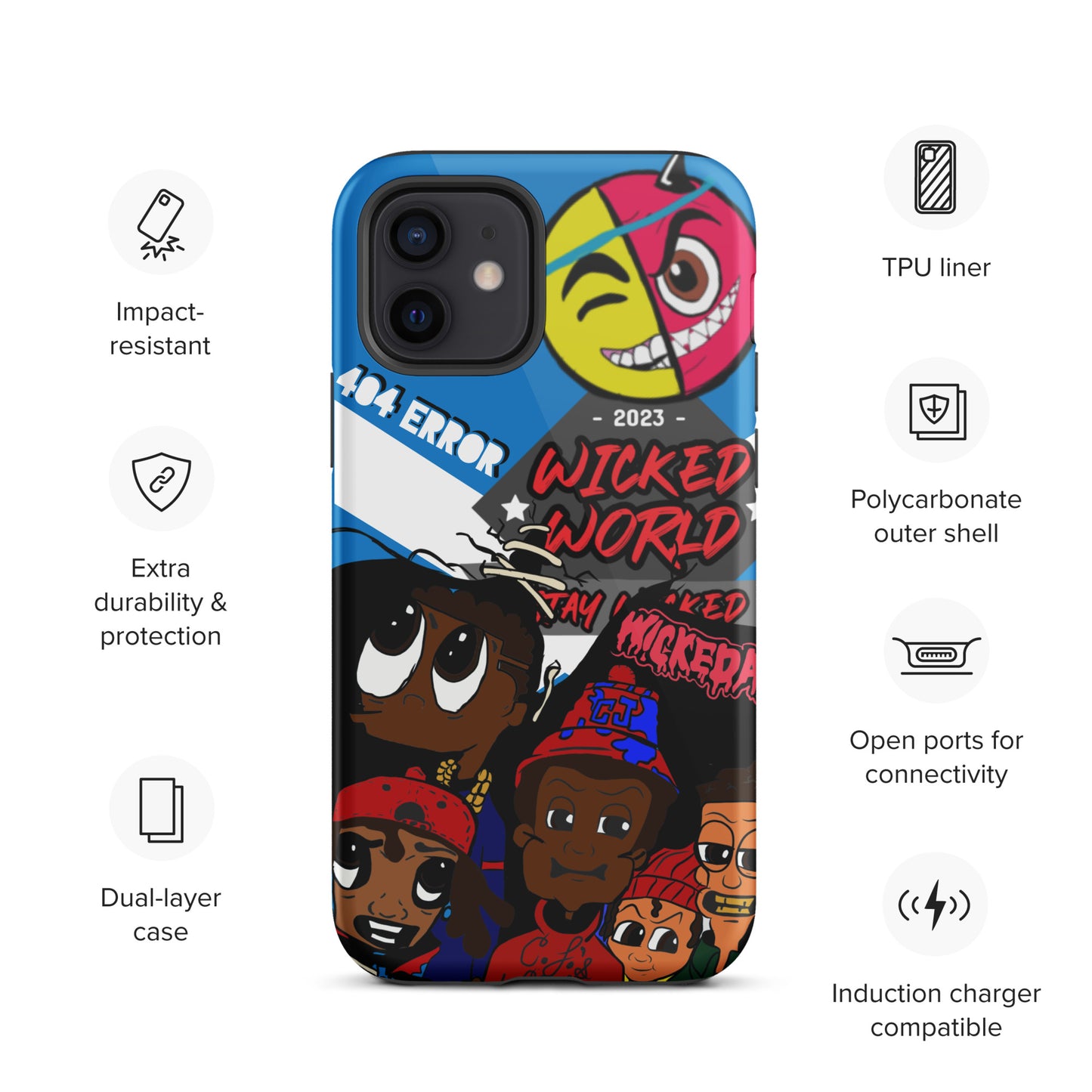 Wickedworld Tough Case for iPhone®