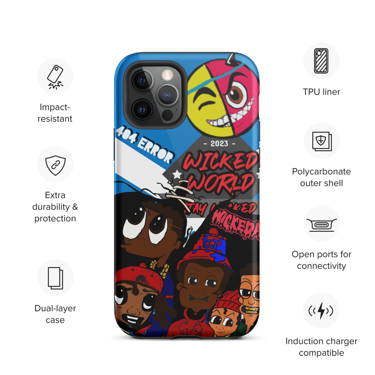 Wickedworld Tough Case for iPhone®