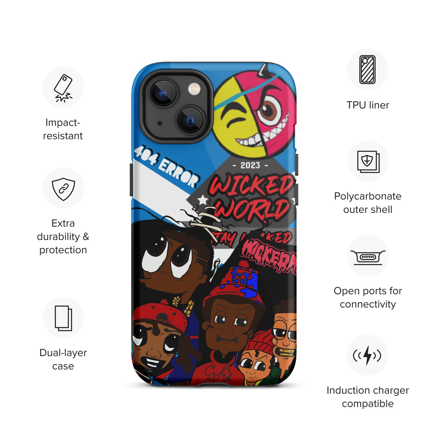 Wickedworld Tough Case for iPhone®