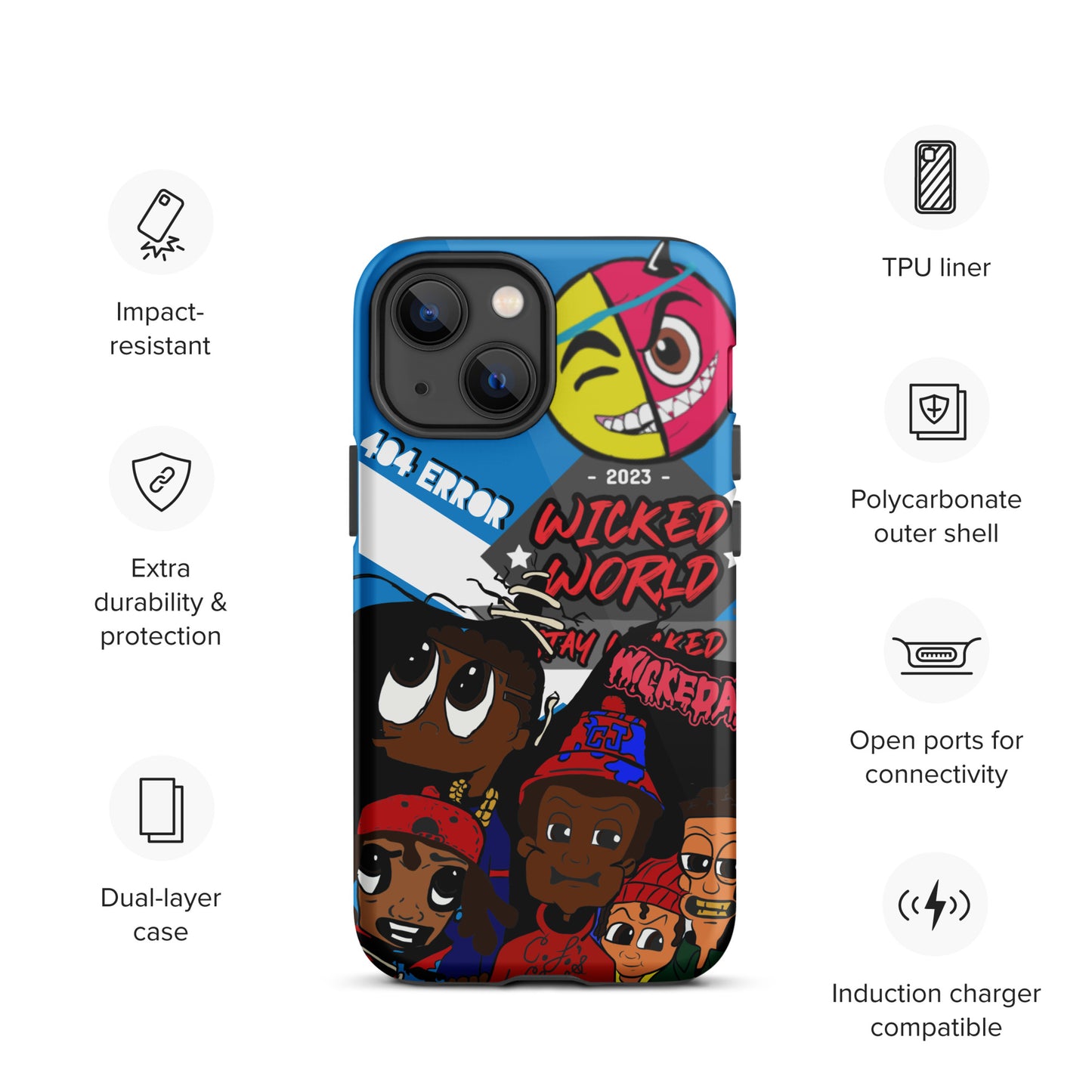 Wickedworld Tough Case for iPhone®