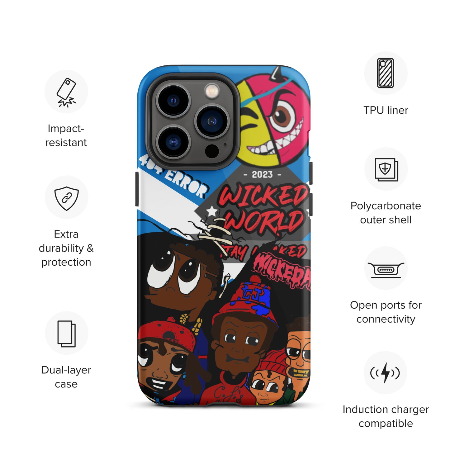 Wickedworld Tough Case for iPhone®