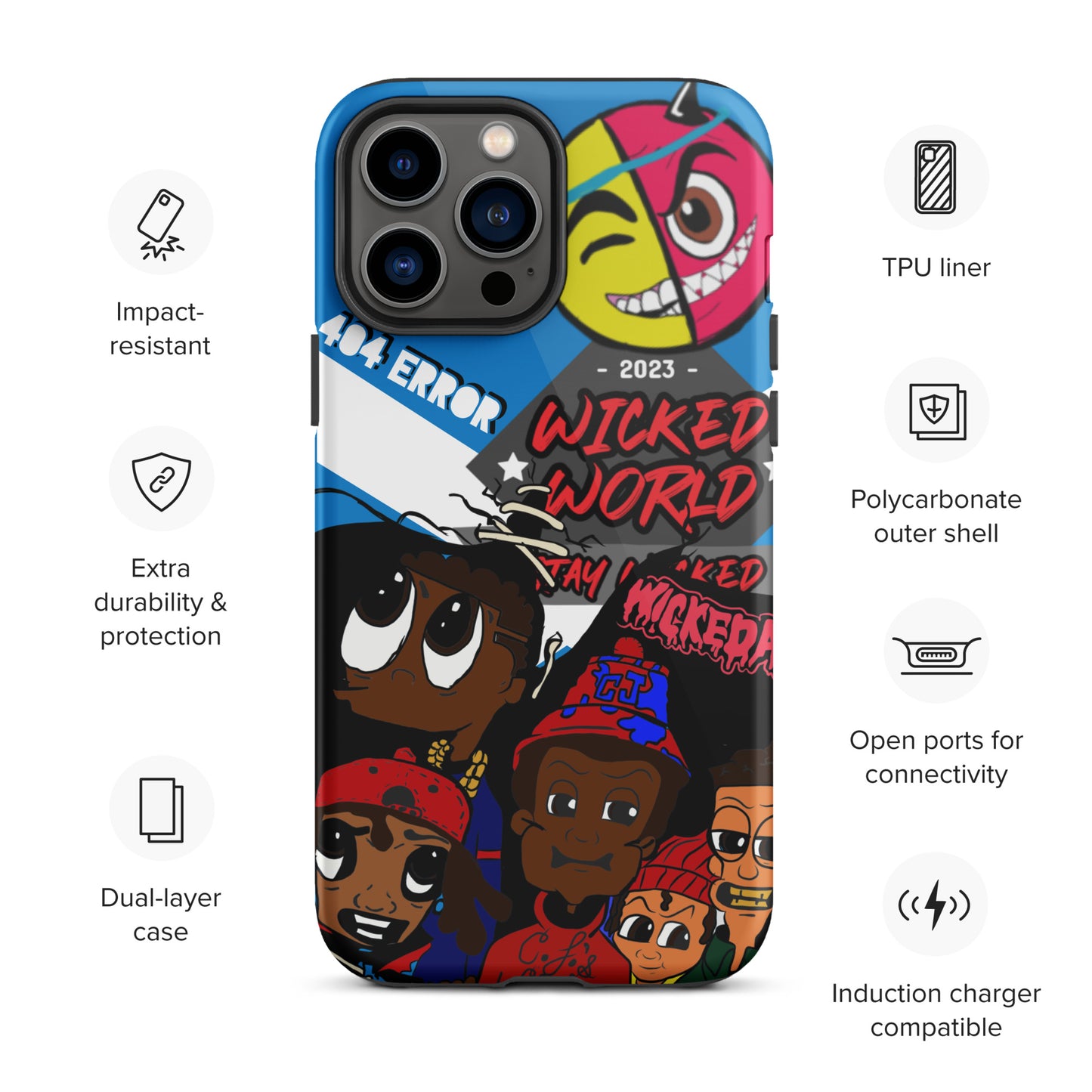 Wickedworld Tough Case for iPhone®