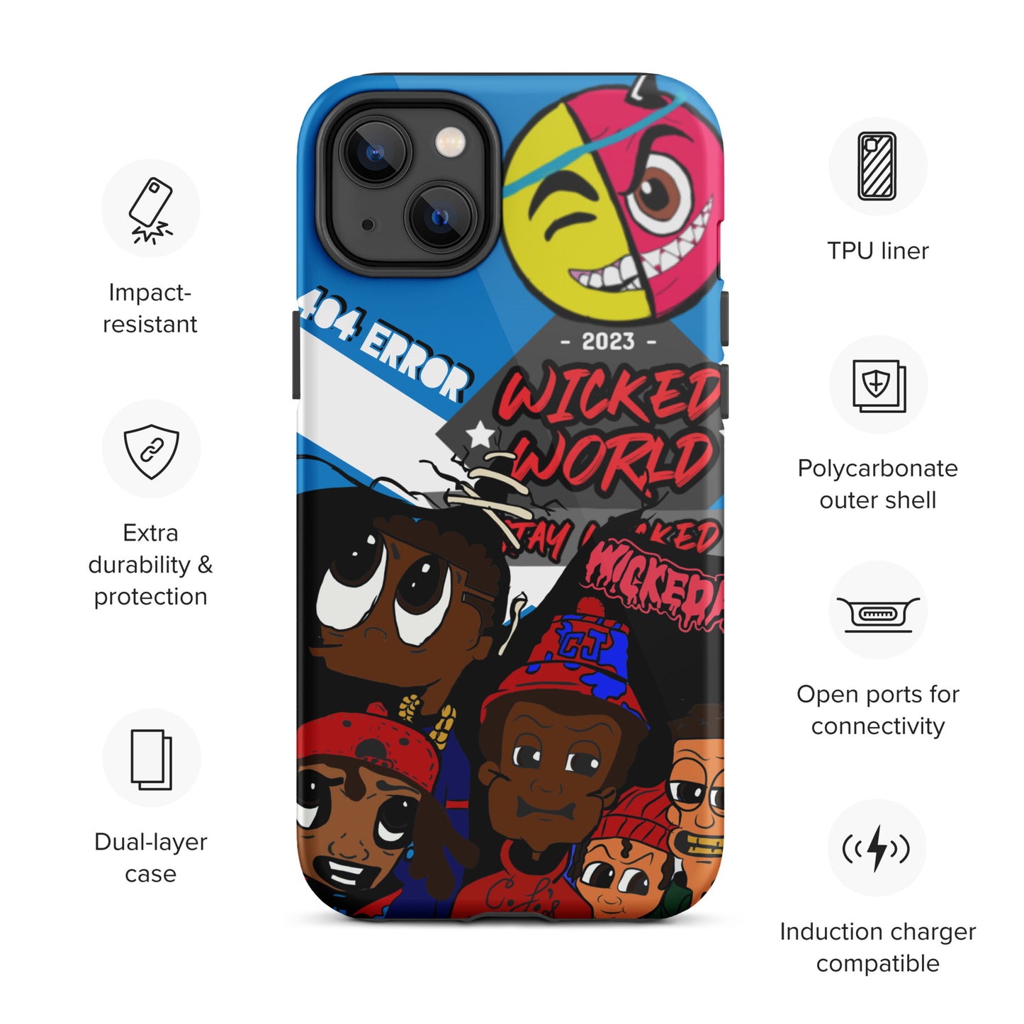 Wickedworld Tough Case for iPhone®