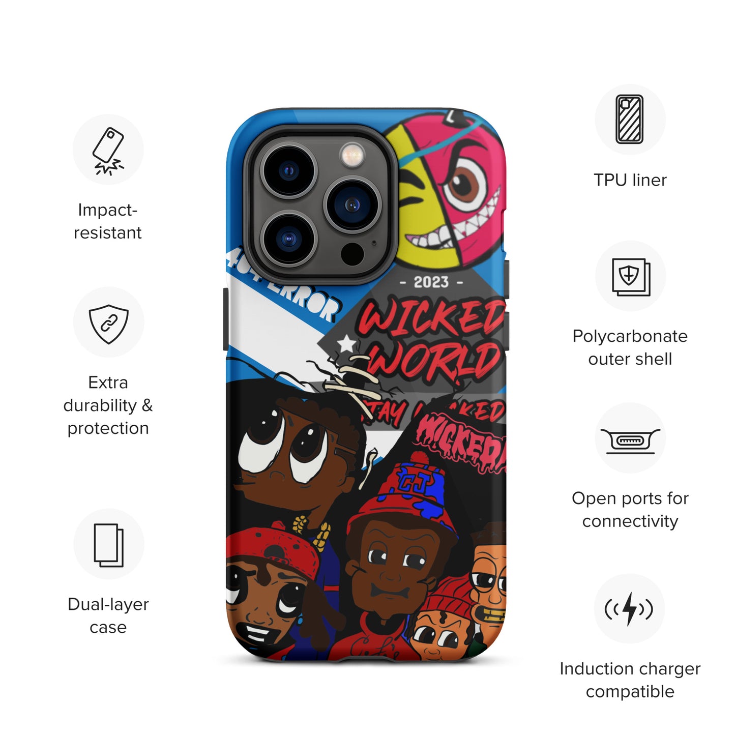 Wickedworld Tough Case for iPhone®