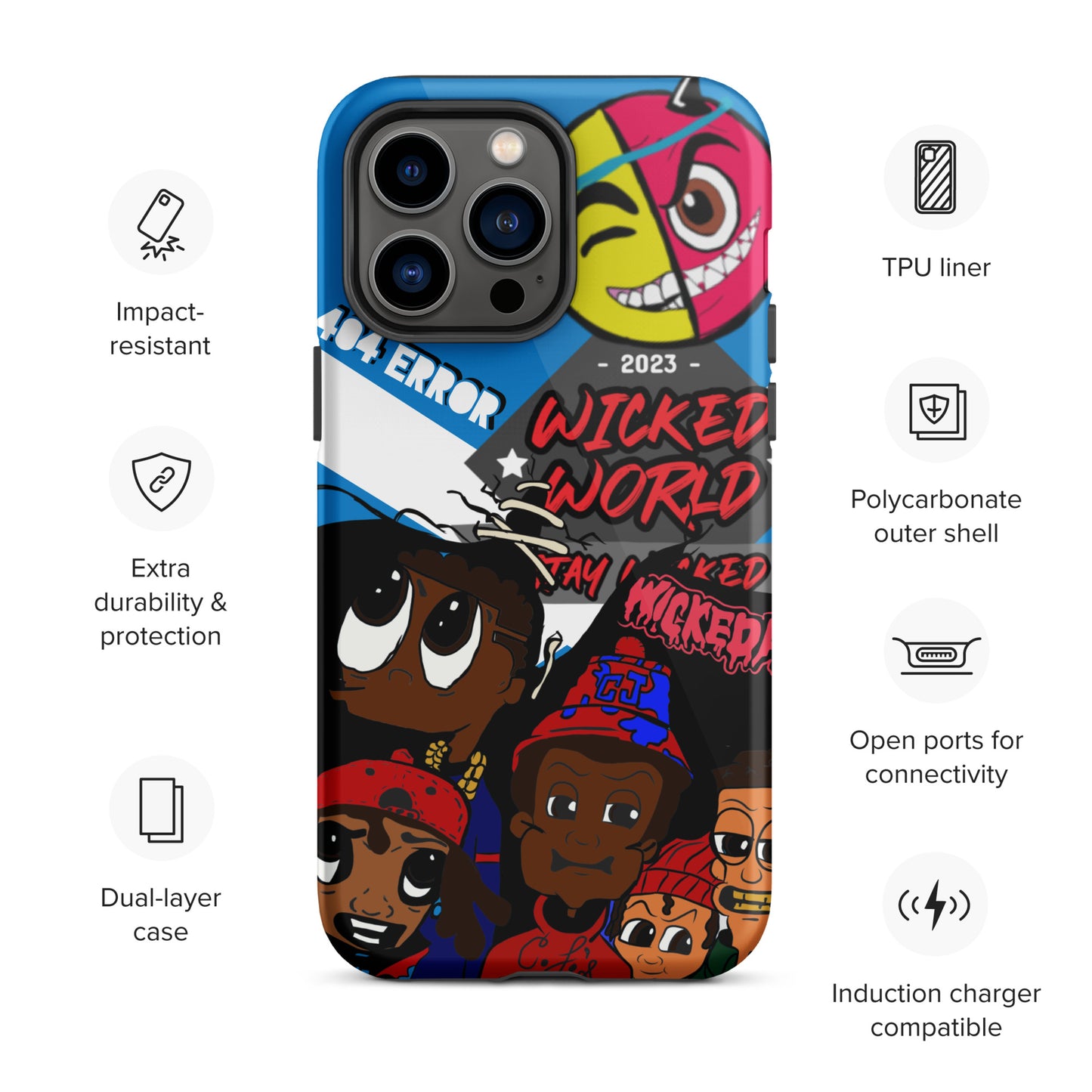 Wickedworld Tough Case for iPhone®
