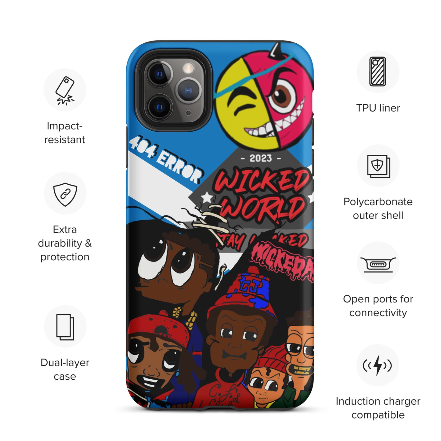 Wickedworld Tough Case for iPhone®
