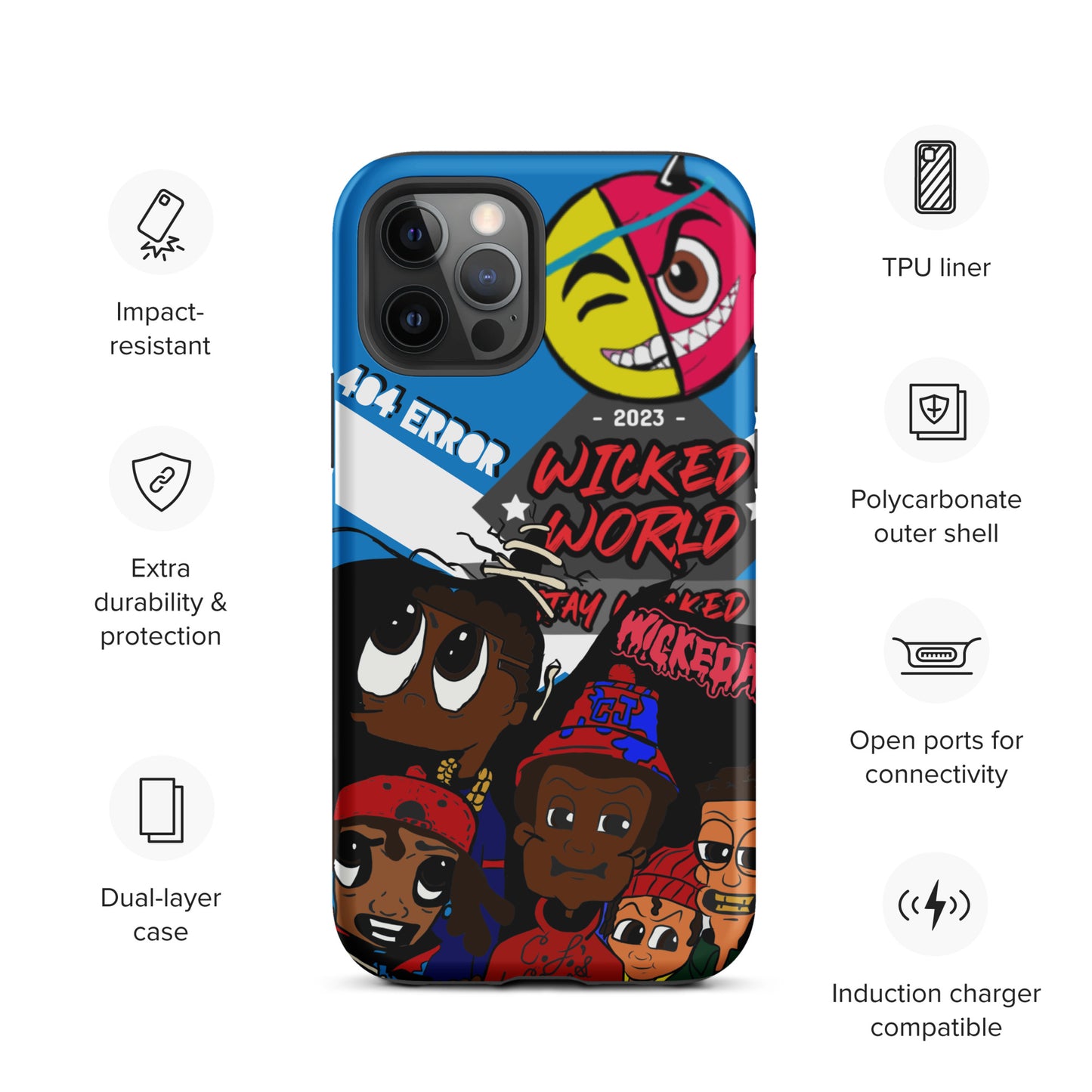 Wickedworld Tough Case for iPhone®