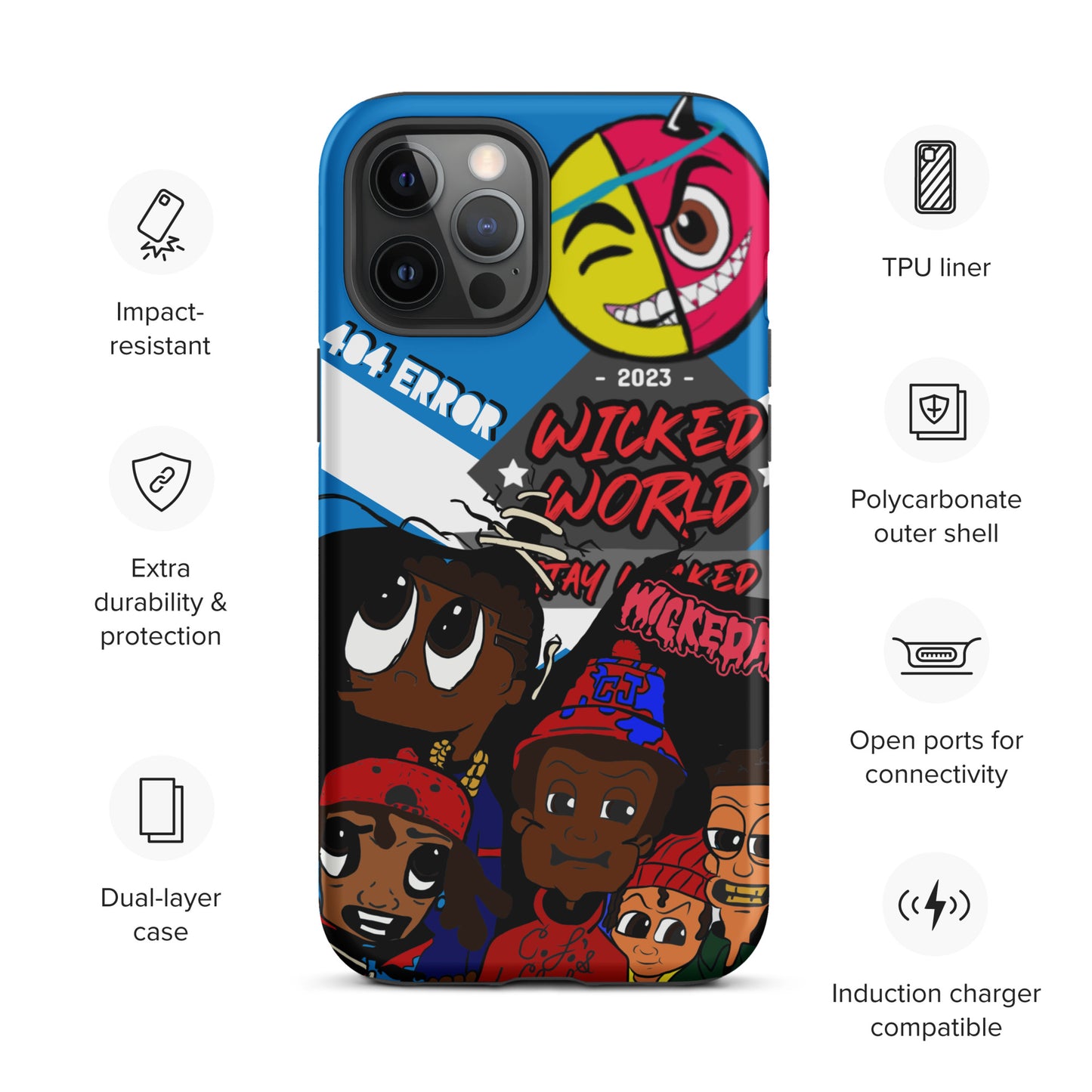 Wickedworld Tough Case for iPhone®