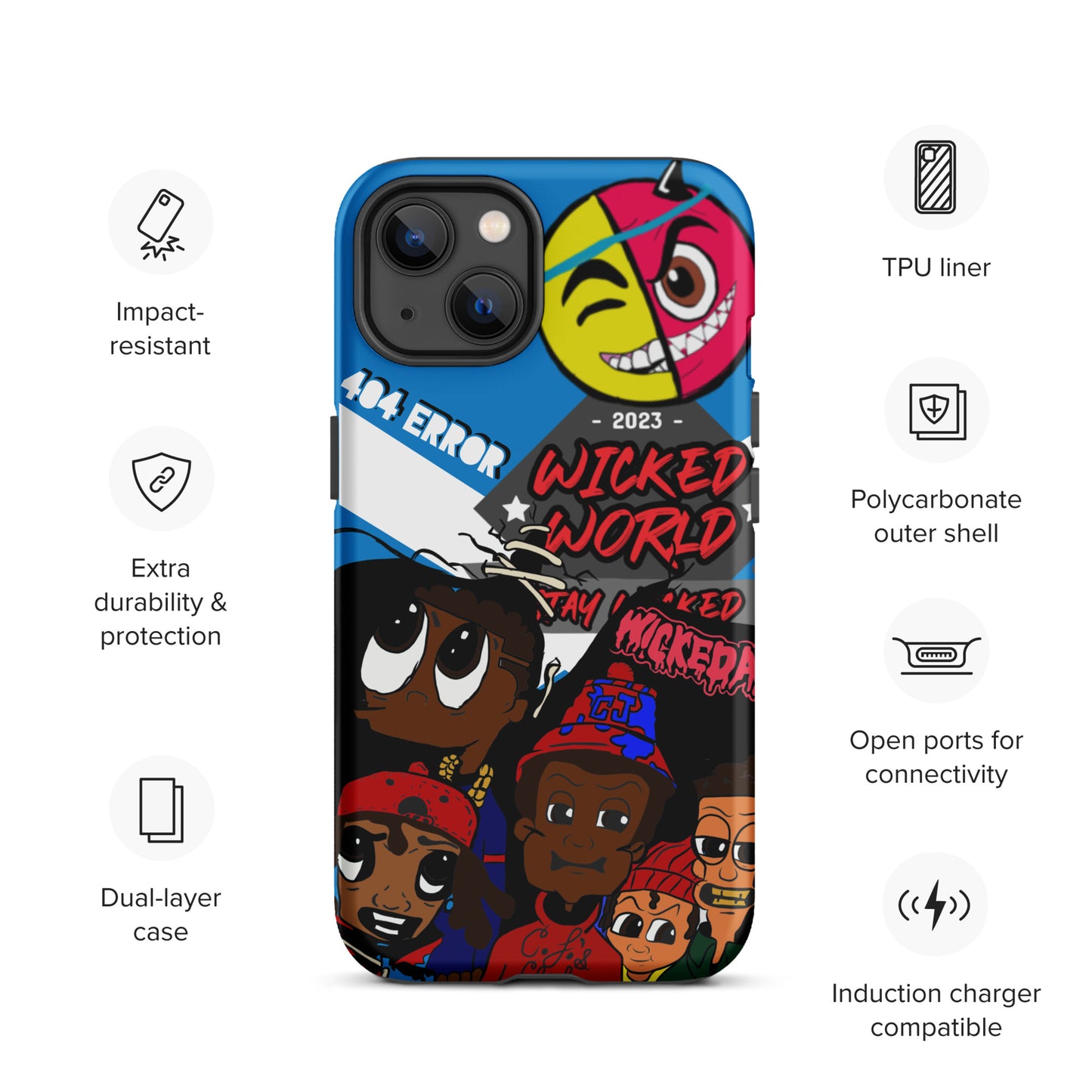 Wickedworld Tough Case for iPhone®