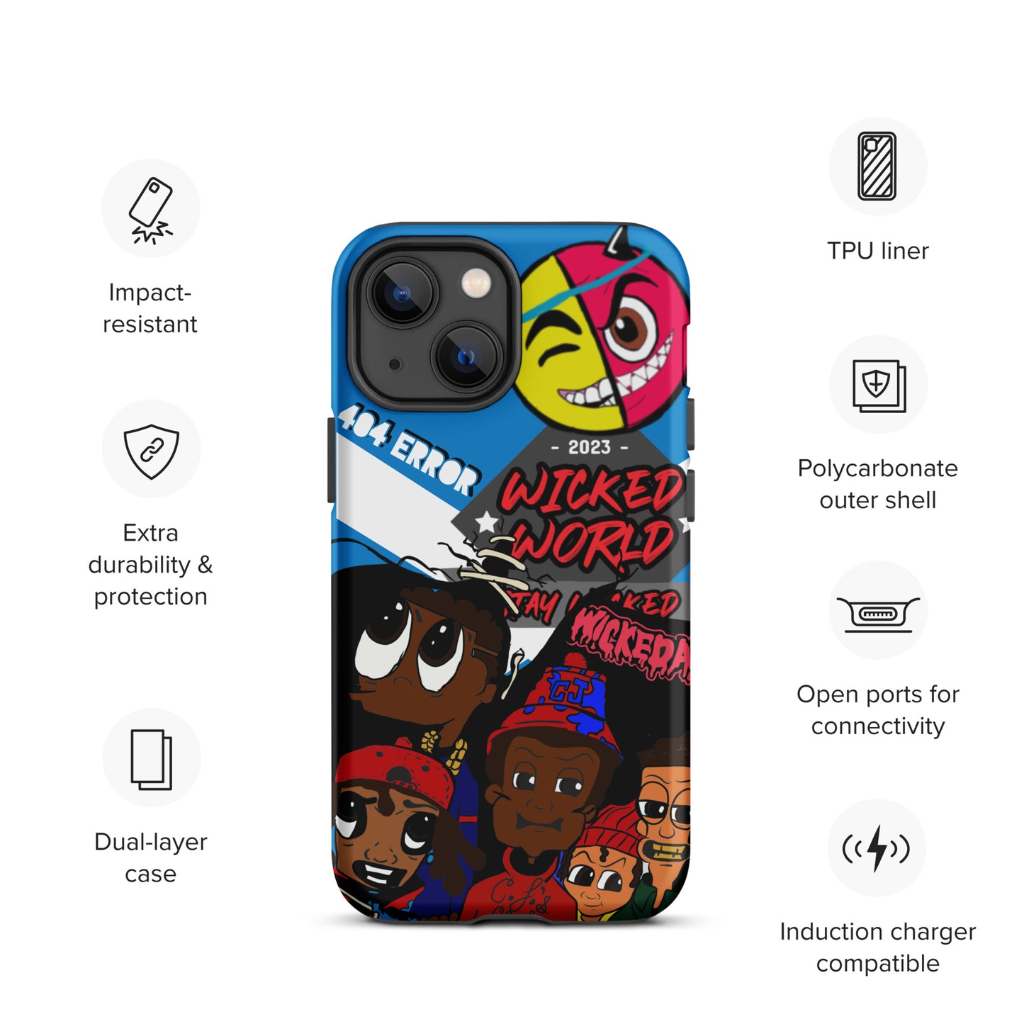 Wickedworld Tough Case for iPhone®