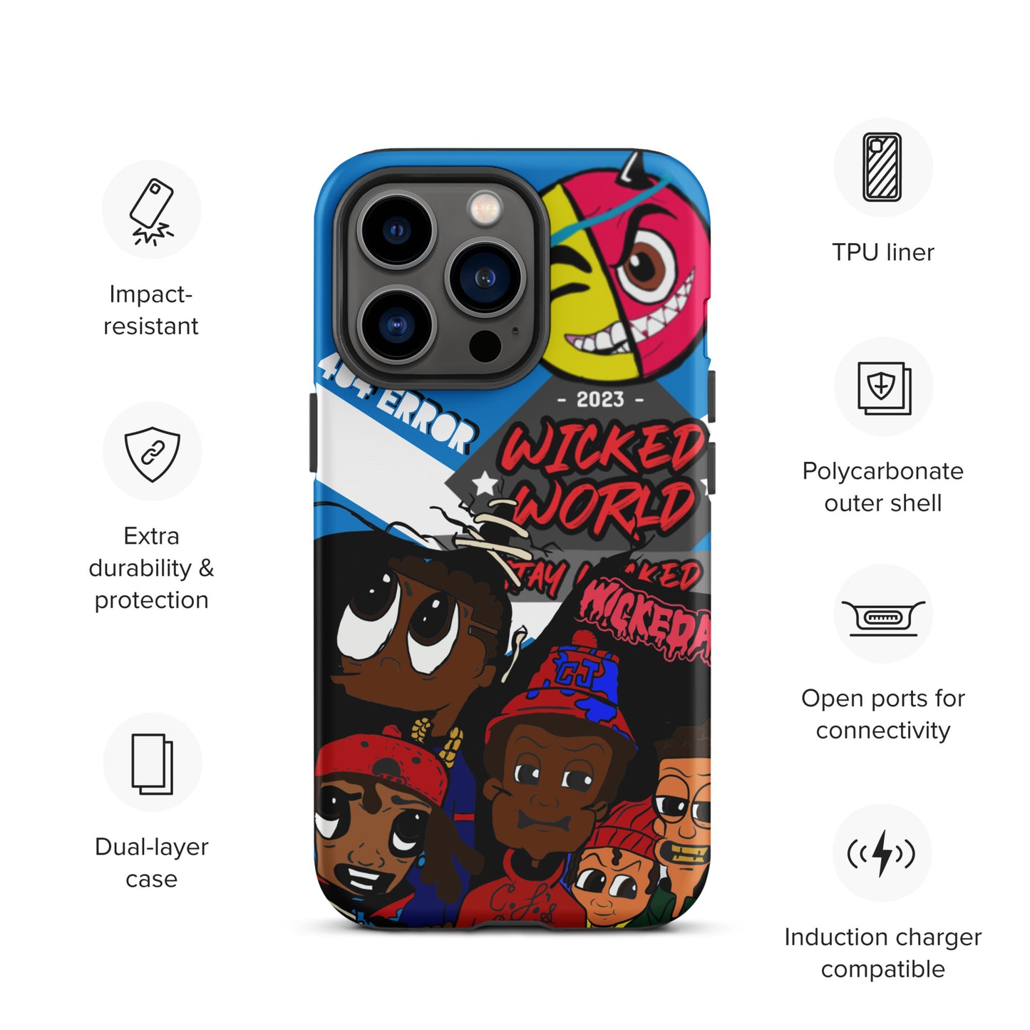 Wickedworld Tough Case for iPhone®