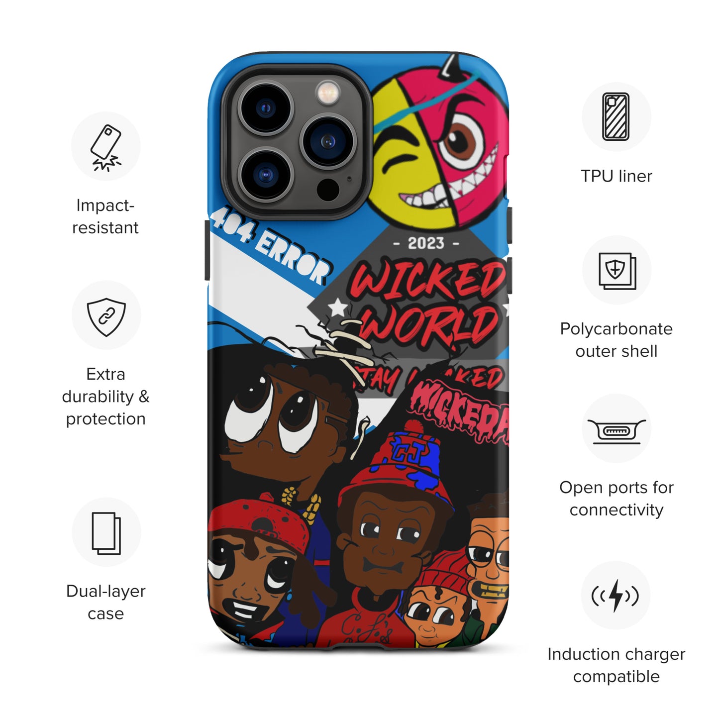 Wickedworld Tough Case for iPhone®