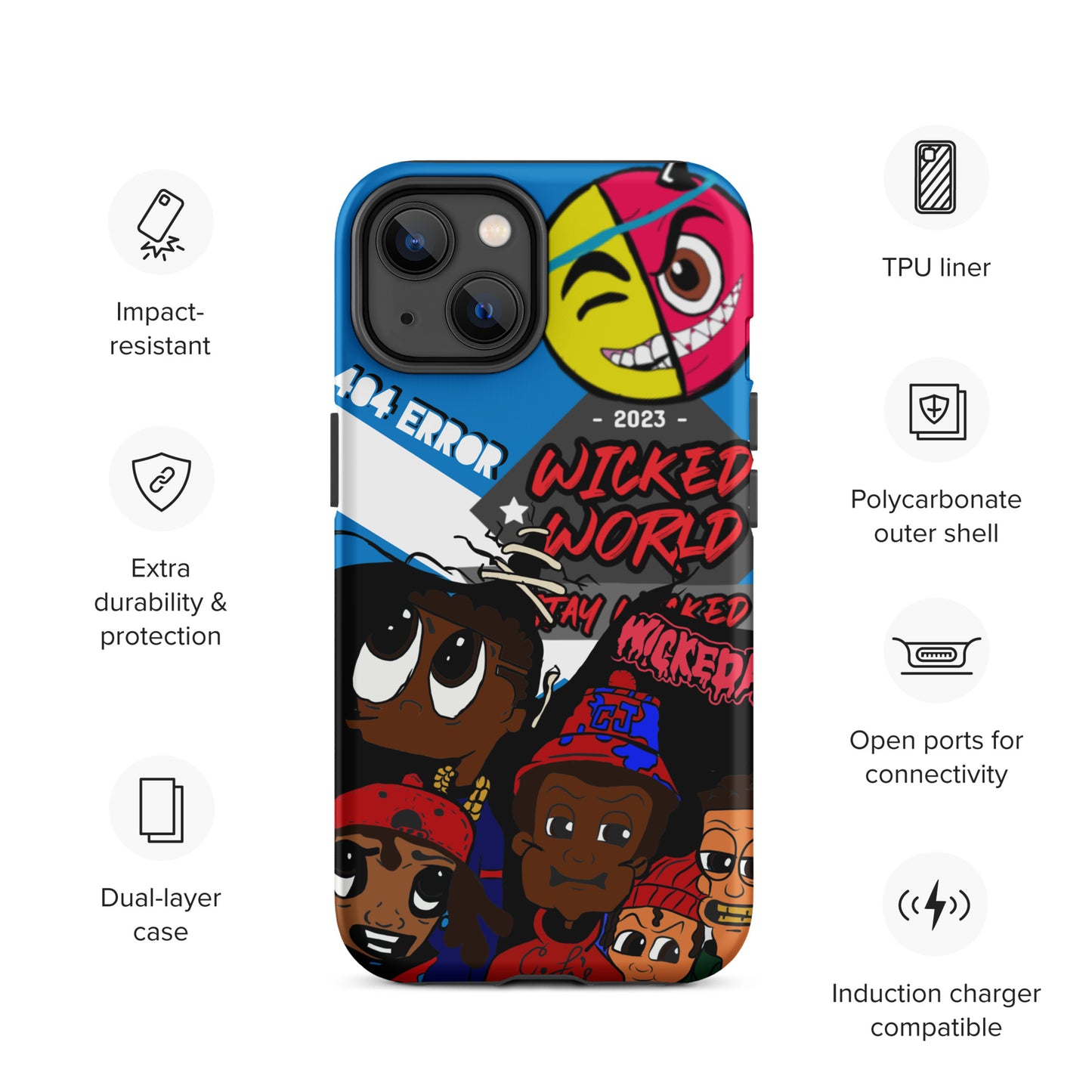 Wickedworld Tough Case for iPhone®