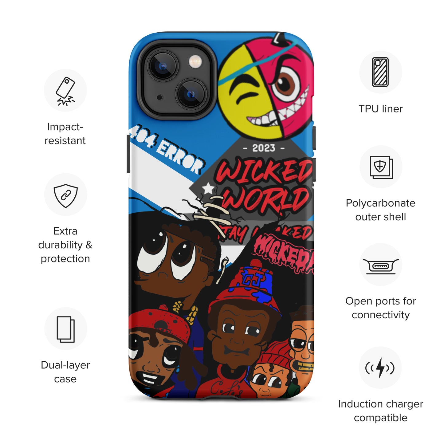 Wickedworld Tough Case for iPhone®