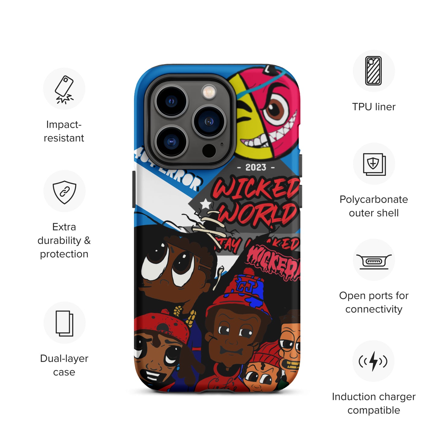 Wickedworld Tough Case for iPhone®