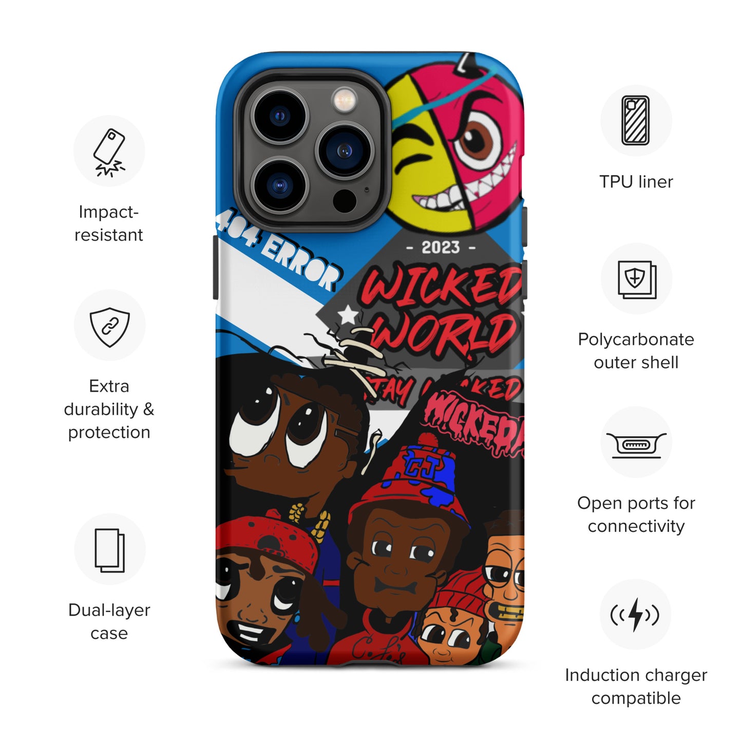 Wickedworld Tough Case for iPhone®